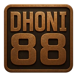dhoni88 লোগো